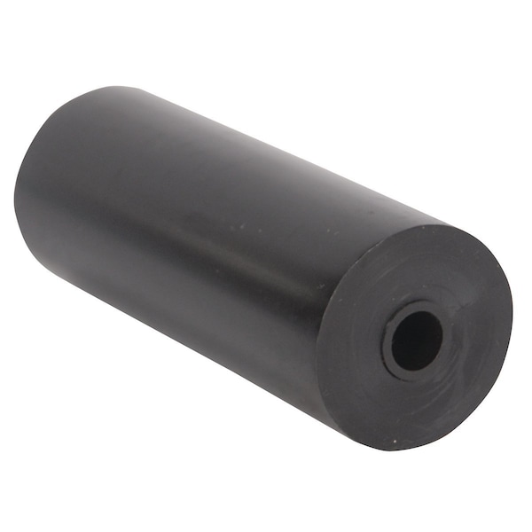ROLLER-DECK, 2.5X6.75, SMOOTH, BLACK 2.5" x2.5" x6.75"
